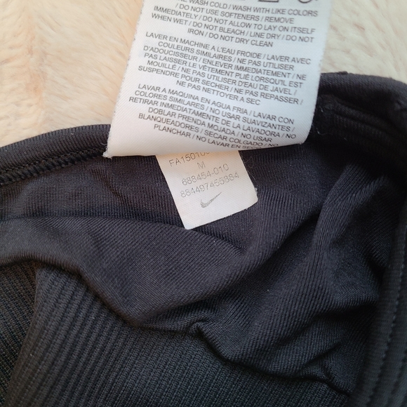 Nike Sports Bra, Medium, black - Picture 3 of 3